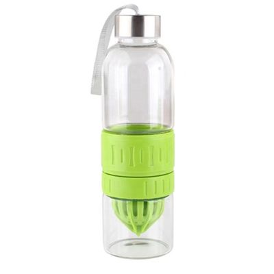 Buy Easy Carry Outdoors 700ml Glass Infusion Water Bottle Bpa Free Tritan Reusable Glass Fruit Infuser Water Bottle Leak Proof Top And Wide Mouth online manufacture
