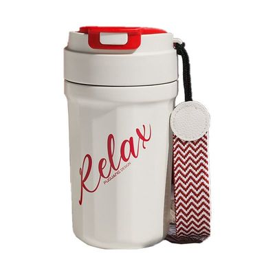 Buy 460ml Double Wall Vacuum Leak Proof Coffee Tumbler Thermos 16 Oz Stainless Steel Insulated Tumbler With Flip Lid Longer Insulation Time online manufacture