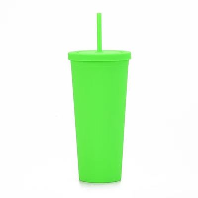 Buy Multipurpose Custom Logo Bpa Free 24 Oz Plastic Tumblers Matte Double Wall Acrylic Cup 450/700ml Eco Friendly Dishwasher Safe Easy To Clean online manufacture