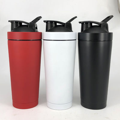 Buy Shaker Bottle With Wire Whisk Protein Shaker Bottle For Protein Mixes Stainless Steel Large Metal Shaker Bottle 25oz 739ml online manufacture