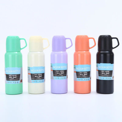 Buy Vacuum Insulated Water Bottle Thermo With Cup 648ml / 22oz Stainless Steel Thermal Water Bottles Water Thermo Flask Thermo For Hot And Cold Drinks Coffee Water online manufacture