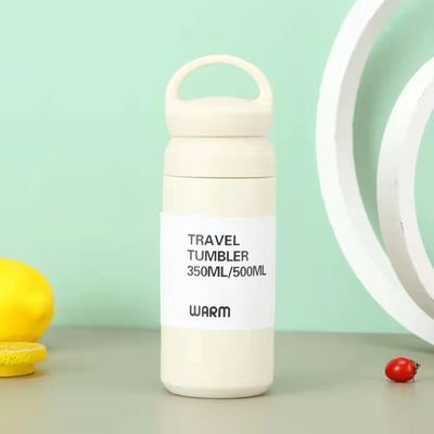 Buy Cute Japanese Style Kinto Tumbler Mug Reusable Insulated Stainless Steel Travel Coffee Water Bottle Handle Vacuum Flask Thermos online manufacture