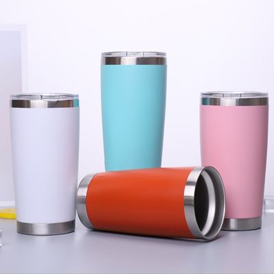 Buy 20oz Stainless Steel Thermal Travel Mug With Lid Double Walled Vacuum Insulated Coffee Tumbler Cup For Home Office Sports 600ml online manufacture