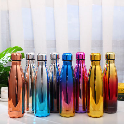 Buy Stainless Steel Water Bottle 25oz Peacock Blue Triple Layered Vacuum Insulated Containers Keeps Drinks Cold For 48 Hours And Hot For 24 BPA Free online manufacture