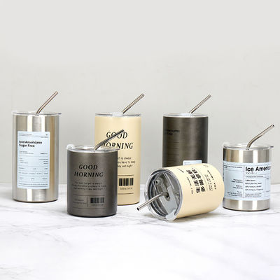 Buy Hot Sale Camping Oem Aesthetic Travel Coffee Mug Stainless Steel Thermos Cup With Straw online manufacture