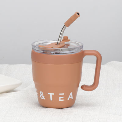 Buy Office and Home Essential Stainless Steel Insulated Mug / Tumbler with Lids and Straws Direct Drinking or Straw Option online manufacture