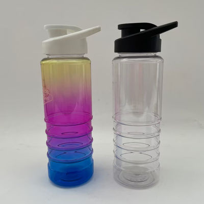 Buy Renewable Flip-Top RPET Water Bottle TRITAN Handle Design Single-Layer Advertising Cup online manufacture