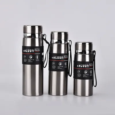 Buy Tumbler, Vaccum Insulated Stainless Steel Tumbler 1000ml Insulated Thermal Bottle Large Vacuum Double Insulation Cup Portable Sports Bottle For Hot Cold Drinks Sport Gym Bike online manufacture