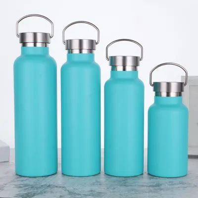 Buy Stainless Steel Vacuum Insulated Water Bottle 34/25/20/17/12 oz For Hot And Cold Drinks Double Walled Leak Proof online manufacture