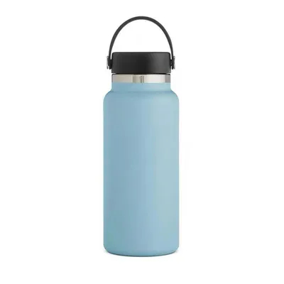 Buy BPA Free Double Wall Standard Mouth Vacuum Insulated Drink Sport Stainless Steel Powder Coated Water Bottle Custom Logo online manufacture