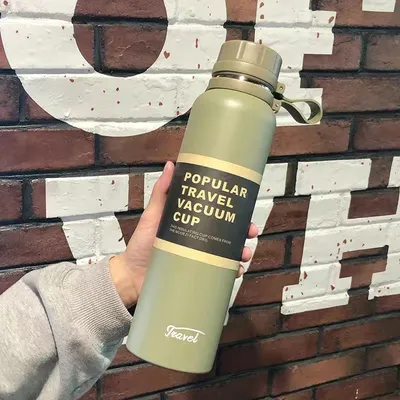 Buy Hot Sale Customized 40pcs Double Wall Vacuum Flask Stainless Steel Water Bottle PC Material Sports Design Style Wide Target online manufacture