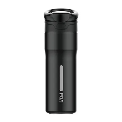 Buy 450ml Portable Double Walled Personalized Stainless Steel Water Bottles Bulk Stainless Steel Travel Water Bottle With Handle On Top Simple Design online manufacture