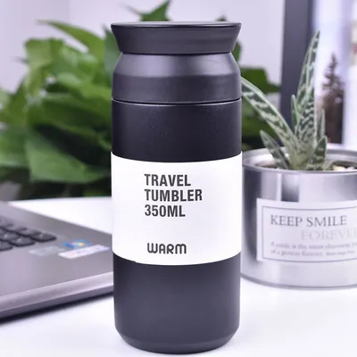 Buy Japanese Style Travel Tumbler Vacuum Insulated Thermos Blue 450 ML 15.2 Oz Medium online manufacture