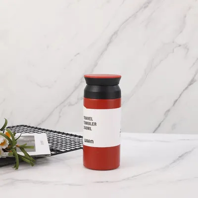 Buy Portable 350ml Capacity Stainless Steel Compact Home Office Outdoor Tea Cup Coffee Thermos Cup online manufacture