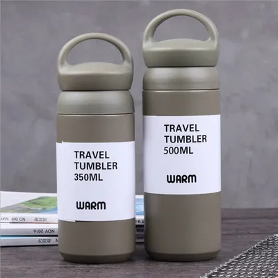 Buy 500ml Coffee Cup With Double Wall Stainless Steel Vacuum Flasks Portable Coffee Thermocup Water Bottle online manufacture