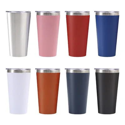 Buy 260/360/480/600/900ML Bulk Stainless Steel Tumblers With Lids Vacuum Car Sus 304 Tumbler Insulated With Splash Proof Applied To Home Office online manufacture