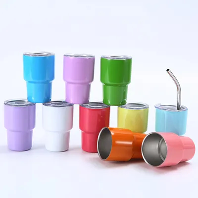 Buy Mini Shot 2oz Curve Tumbler - Double Wall Vacuum Insulated - Nonslip Bottom - Stainless Steel Tumbler online manufacture