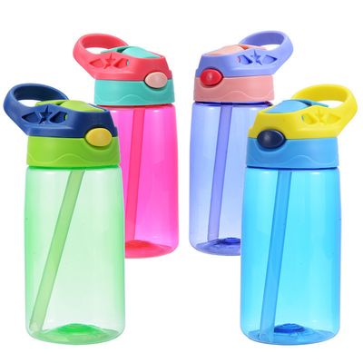 Buy Children's Creative Little Handsome Plastic Cups Outdoor Sports Water Bottles Cartoon Gift Cups Customizable GRS Certified online manufacture