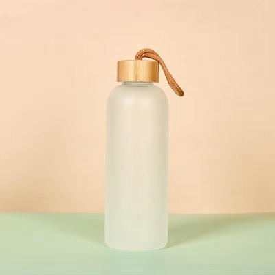 Buy Premium 500ml 750ml Glass Water Bottle Custom Sports Drink Bottles With Silicone Sleeve Stylish And Practical  For Any Indoor And Outdoor Daily Activities online manufacture