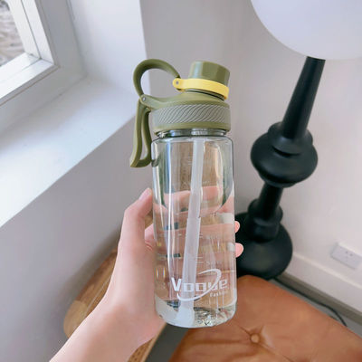Lightweight 650ml 850ml Large Capacity Custom Plastic Water Bottles With Logo Fitness Portable Water Bottle For Travel Sealed And Leak Proof