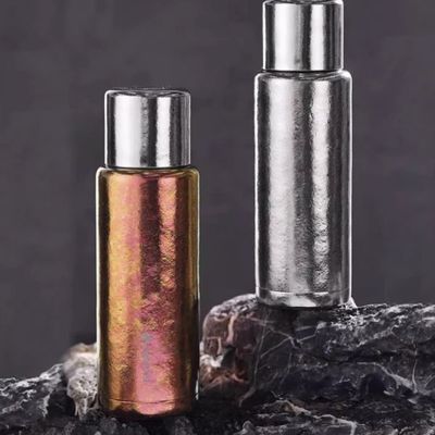 Ultra Light Portable 750ml Insulated Titanium Water Bottle Anti Oxidation Double Wall Titanium Water Bottle Available In Silver Blue And Copper