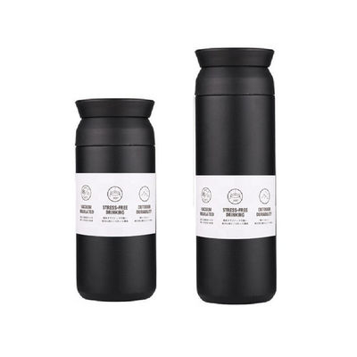 18/8 Stainless Steel BPA-Free Vacuum Insulated Water Bottle 20.3 Oz Arctic Wolf White