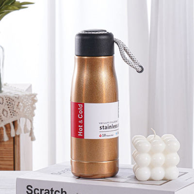 Insulated Water Bottle – 20oz Triple Wall , BPA-Free , Leak-Proof Stainless Steel Thermos For Hot & Cold Drinks – Reusable Water Bottle Ideal For Work , Sports , Travel & School