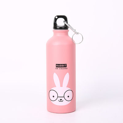 Aluminum Water Bottle - Narrow Mouth Sport Water Bottle With Screw Lid Looped, Vacuum Insulated & BPA Free, Portable Outdoor Water Bottle