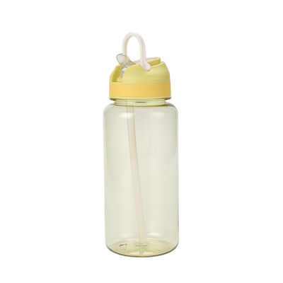 Summer Portable Outdoor Sports Water Cup Large Capacity With Handle Portable Transparent Protein Cup