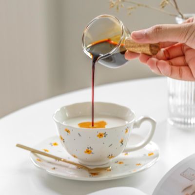 Delicate Floral Cups for Cozy Tea , Coffee and Everyday Joy