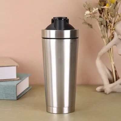 Protein Shaker Bottle For Protein Mixes Double Wall Vacuum Insulated Stainless Steel Shaker Bottle Small 25oz 739ml Bpa Free