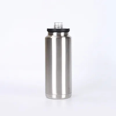 18 Oz Bottle Vacuum Insulated Stainless Steel Water Bottle With Chug Cap Ice Pink