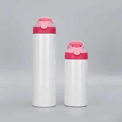 12 Oz Kids Sublimation Tumbler Sublimation Sippy Cup Blank Stainless Steel Sublimation Blank Water Bottles Double Wall Insulated Kids Tumbler For Travel