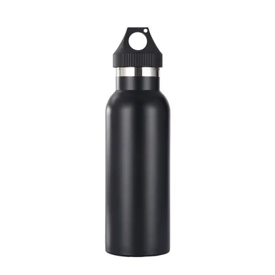 20oz Aluminum Water Bottles Bulk Reusable Water Bottles Lightweight Leak Proof Aluminum Sports with Twist Cap Buckle for Gym, Hiking, Cycling, Camping, Fishing