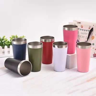 12oz Tumbler Stainless Steel Tumbler Bulk Vacuum Insulated Double Wall Travel Tumbler With Lid And Straw Reusable Tumbler