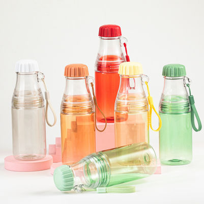 Internet Famous Dual-Purpose Small And Refreshing Water Cup With Detachable Divider Summer Portable Handle Student DIY Water Cup