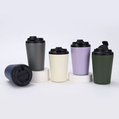 Cross-border Insulated Cups 304 Stainless Steel Coffee Tumbler High Appearance Level Men's And Women's Water mugs Portable Business And Household Custom