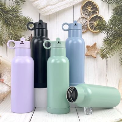 Cross-border Stainless Steel Insulated Cup Double-layer Vacuum American Small-mouthed Flask Portable Outdoor Sports Water Cup